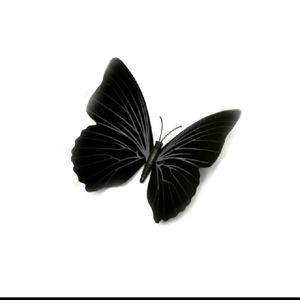 120p 3D Butterfly Removable Mural Stickers Halloween Wall Stickers Decal for Hom